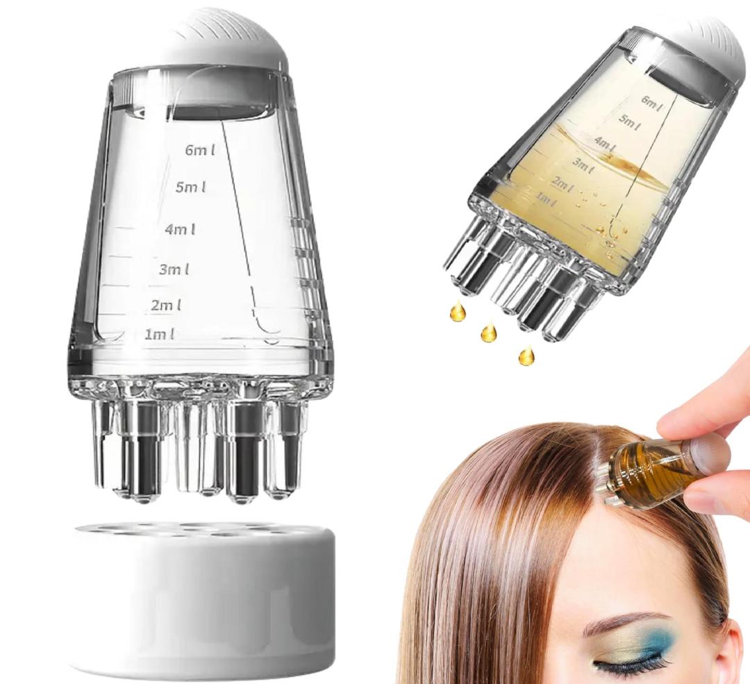 Detangler Hair Massage Comb with Oil Reservoir