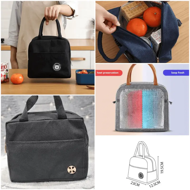 Insulated Lunch Bag For Picnic School