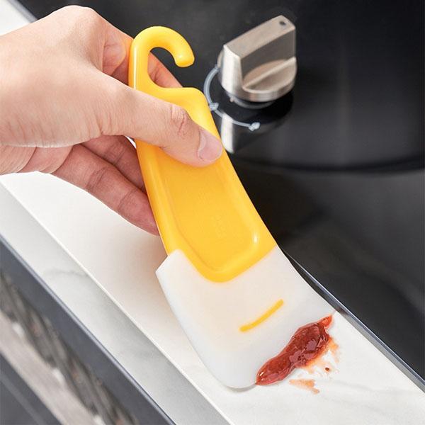 Silicone Dish Cleaning Brush 2 Pcs Yellow