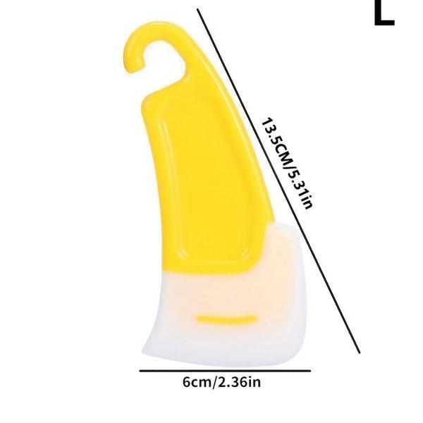 Silicone Dish Cleaning Brush 2 Pcs Yellow