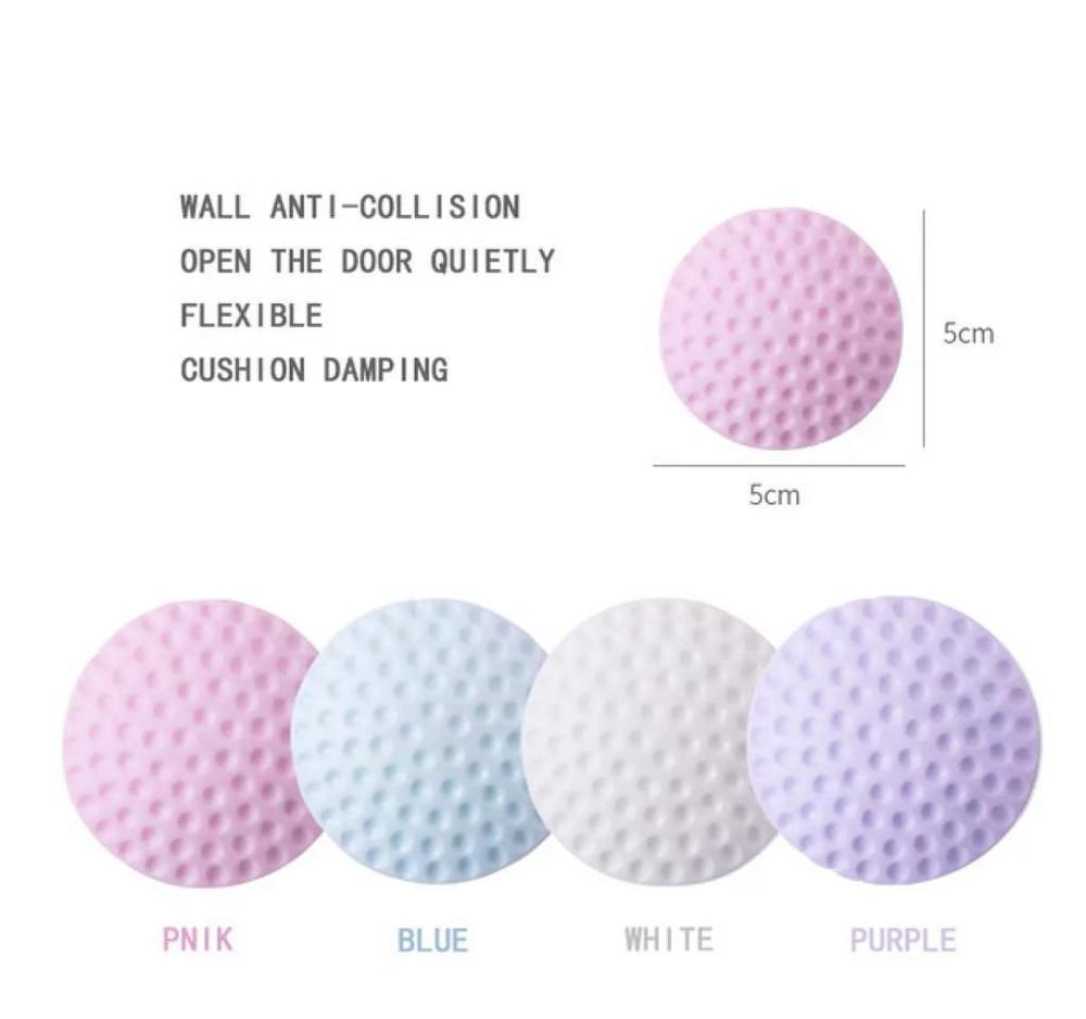 Rubber Wall Protectors, Pack Of 6