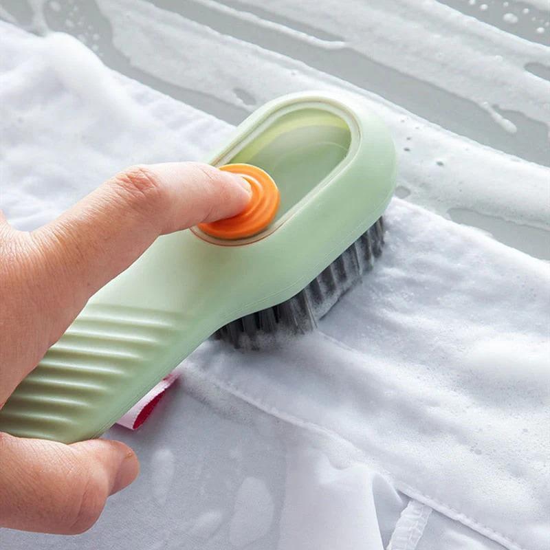 4pcs Multifunctional Brush With Soap Dispenser