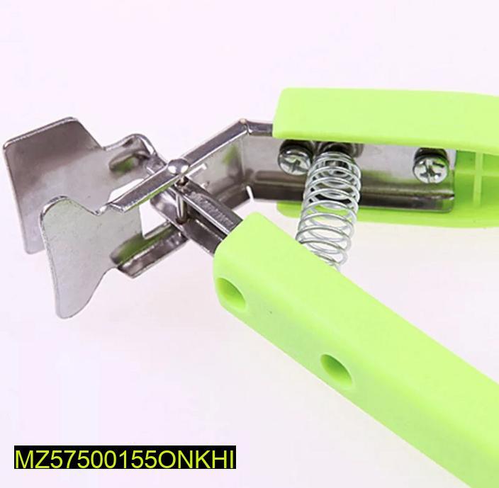 Stainless Steel Gripper Clip Green Kitchen Safety