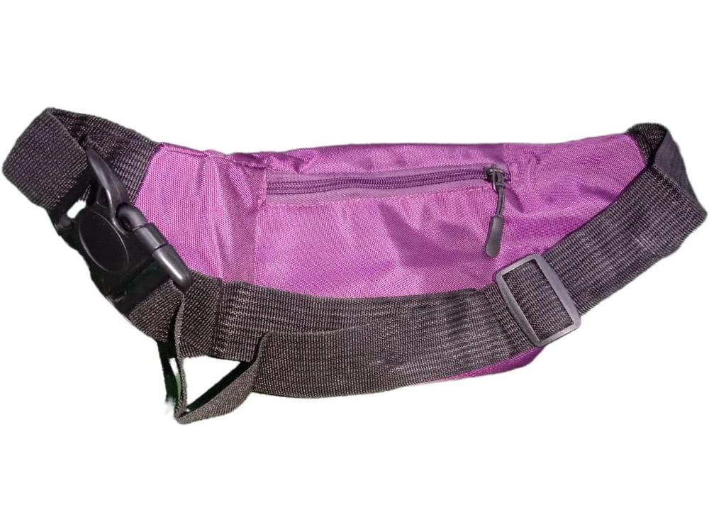 Purple Crossbody Bag with Mountain Logo for Daily Use