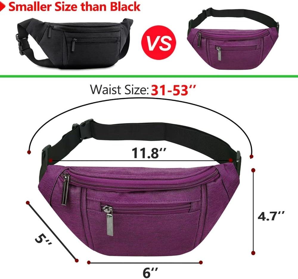 Purple Crossbody Bag with Mountain Logo for Daily Use