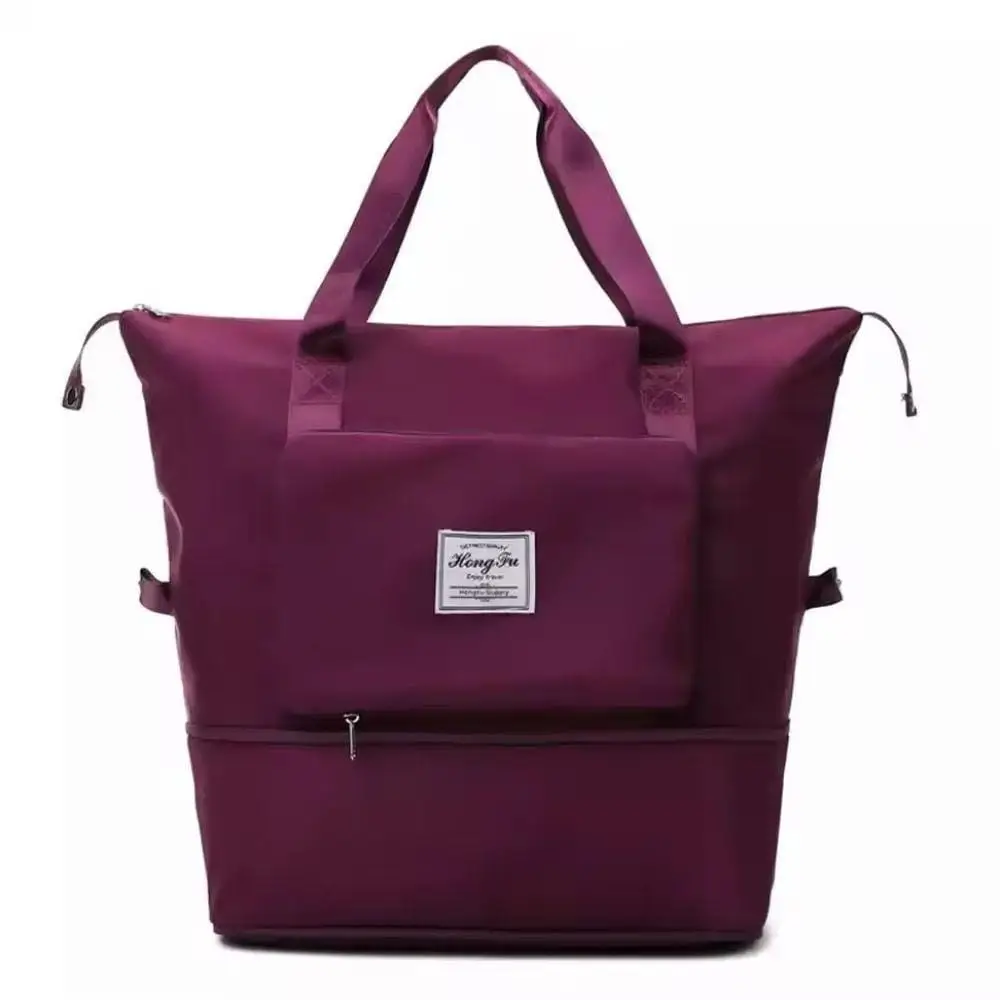 Women's Nylon Plain Shoulder Bag