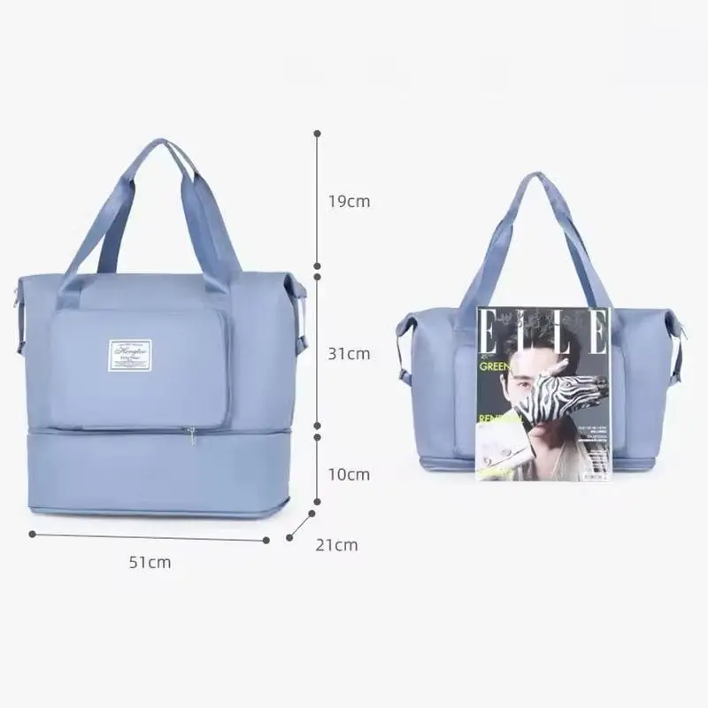 Women's Nylon Plain Shoulder Bag