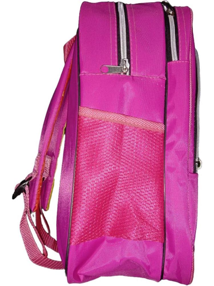 Pink Cartoon Backpack for Kids School Play Travel