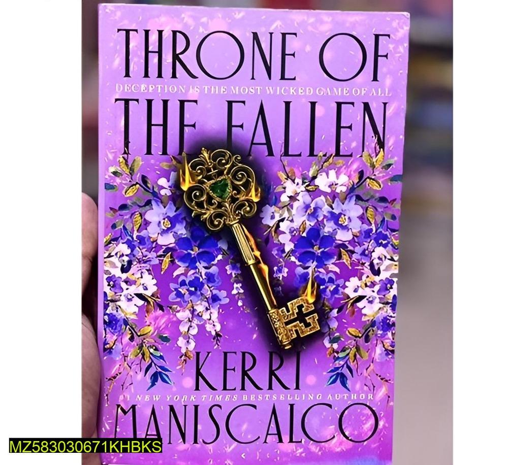 Throne of the Fallen by Kerri Maniscalco A5 Paperback Fantasy Novel