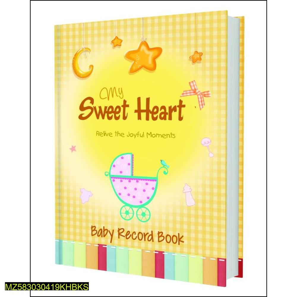 Baby Record Book A5 Size Flexible Paper Gift for Pakistani Parents