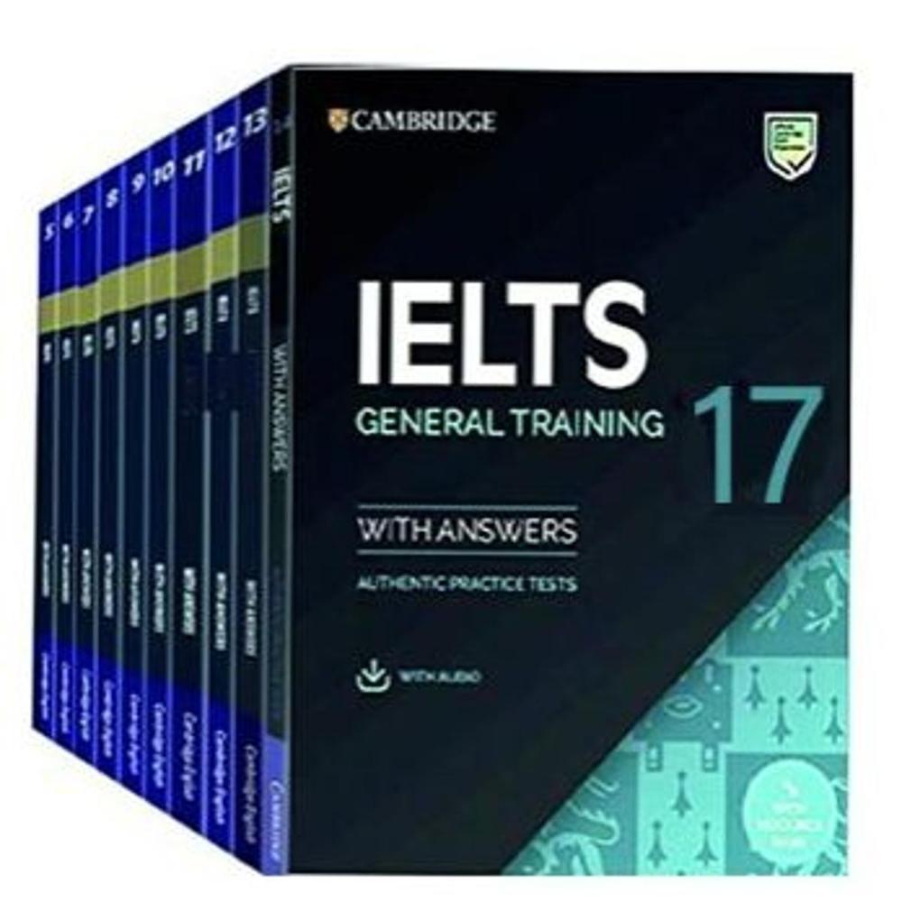 Cambridge IELTS 17 General Training Books with Answers & Audio Tests