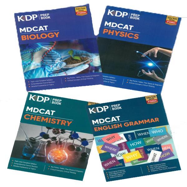MDCAT Biology Physics Chemistry English Grammar 2025 A5 Books