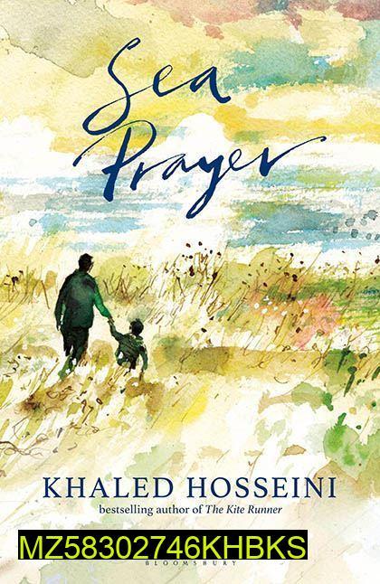 Sea Prayer Novel by Khaled Hosseini Watercolor Cover