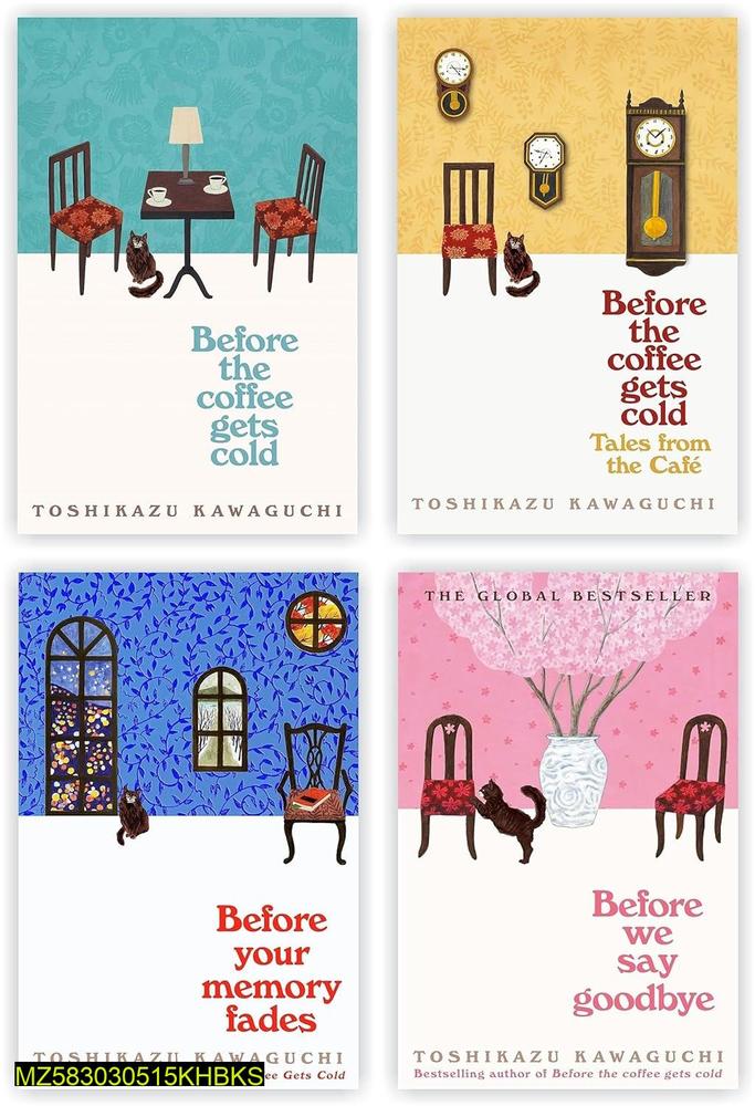 Toshikazu Kawaguchi A5 Novel Set 4 Books English