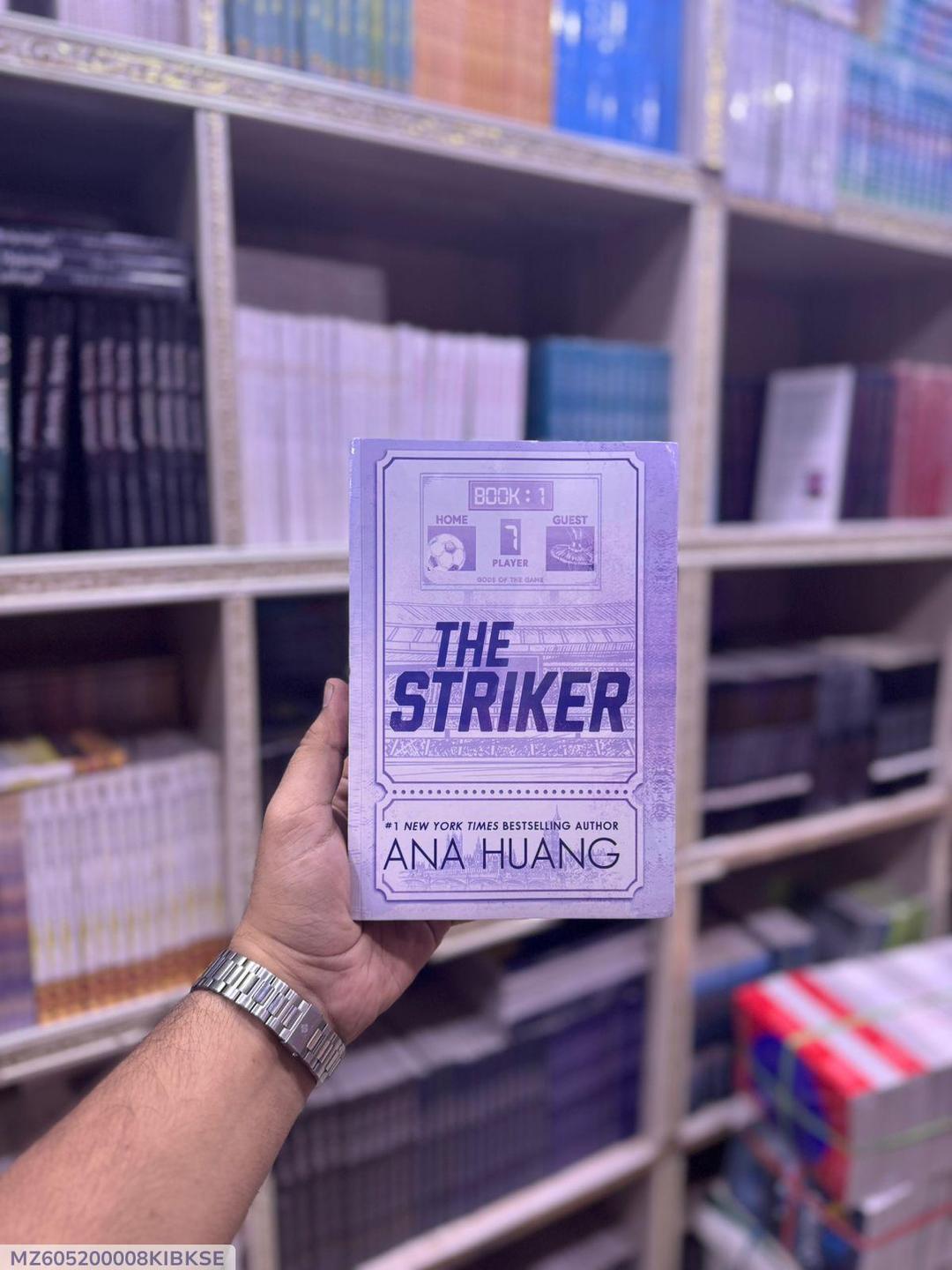 Ana Huang The Striker A5 Hardcover Paperback Purple Cover