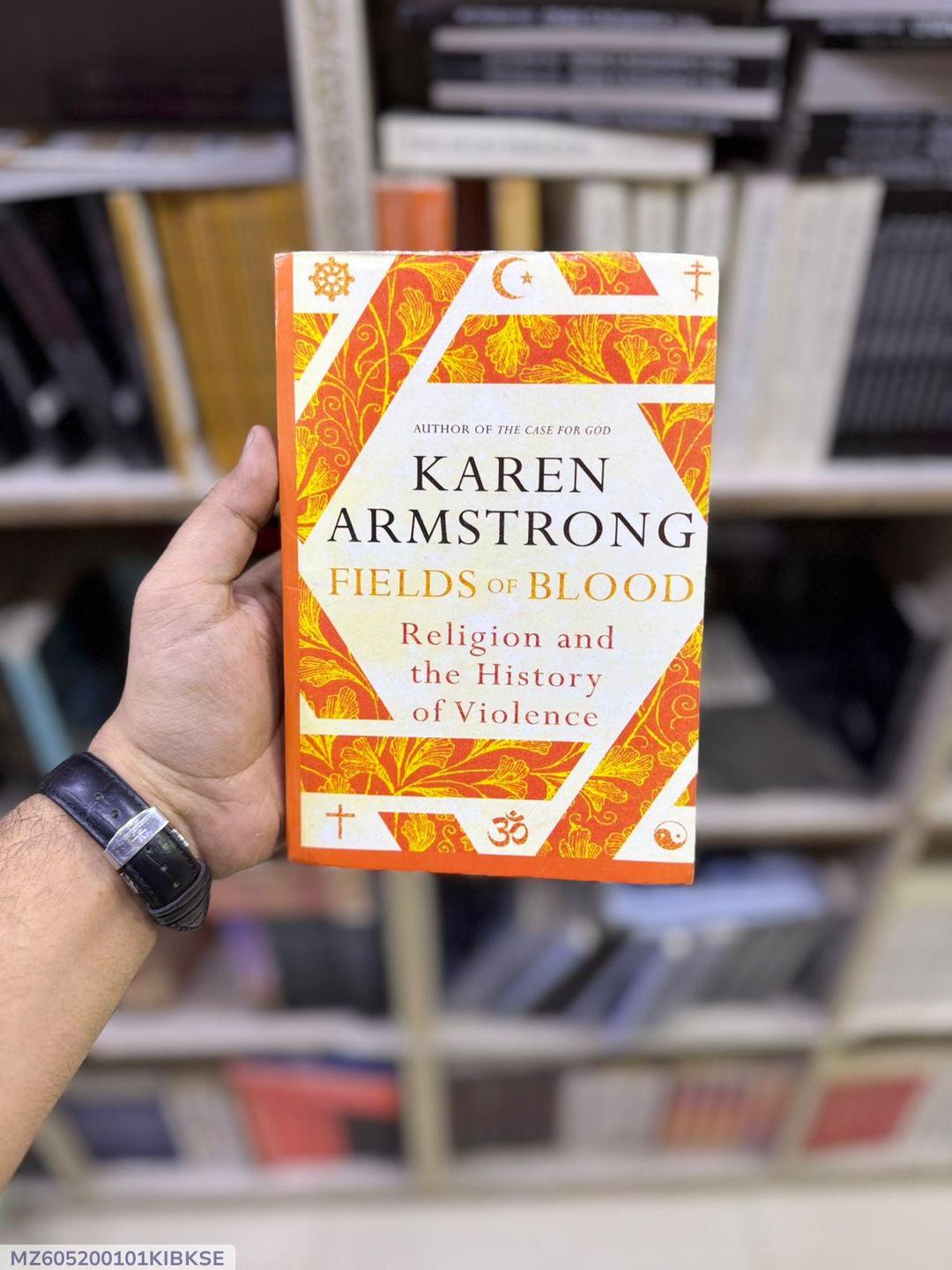 Fields of Blood: Religion and the History of Violence by Karen Armstrong A5 Flexible Paper Book
