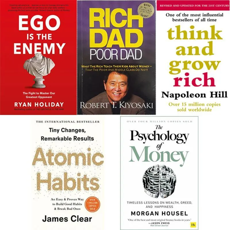 Premium Pack of 5 Best Selling English Novels for Pakistani Readers