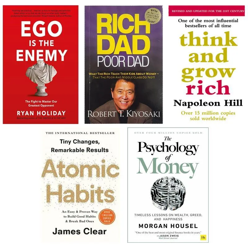 Premium Pack of 5 Best Selling English Novels for Pakistani Readers