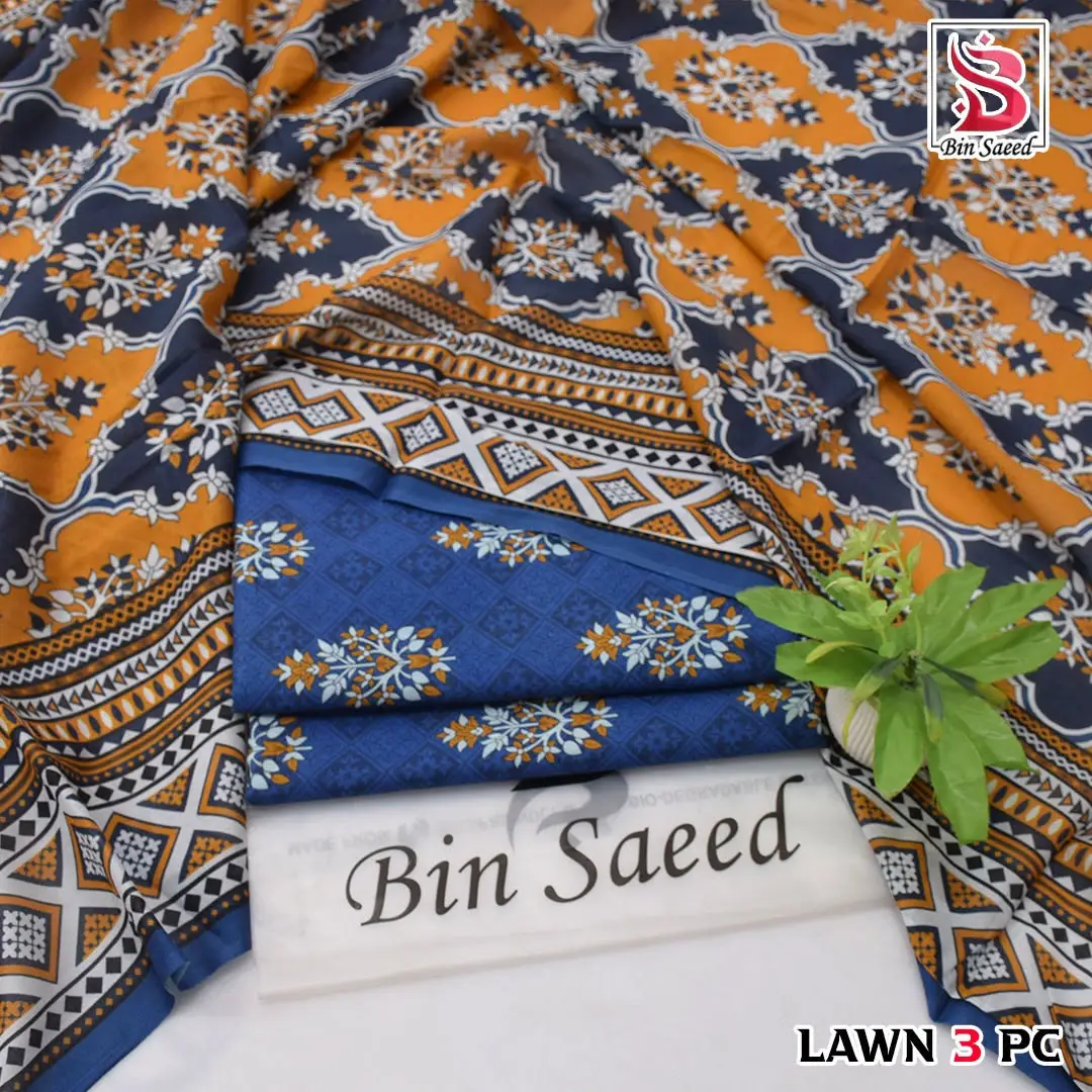 Women's Unstitched 3.Pc Digital Print Suit