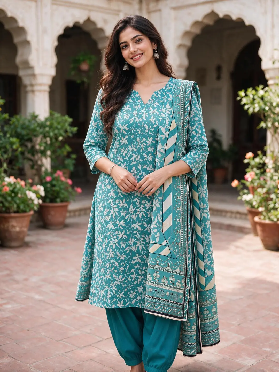 Stylish Lawn 3 Pcs Women's Unstitched Digital Print Suit