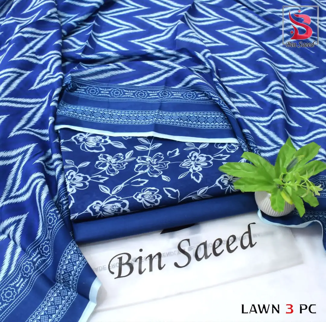 Stylish Lawn 3 Pcs Women's Unstitched Digital Print Suit