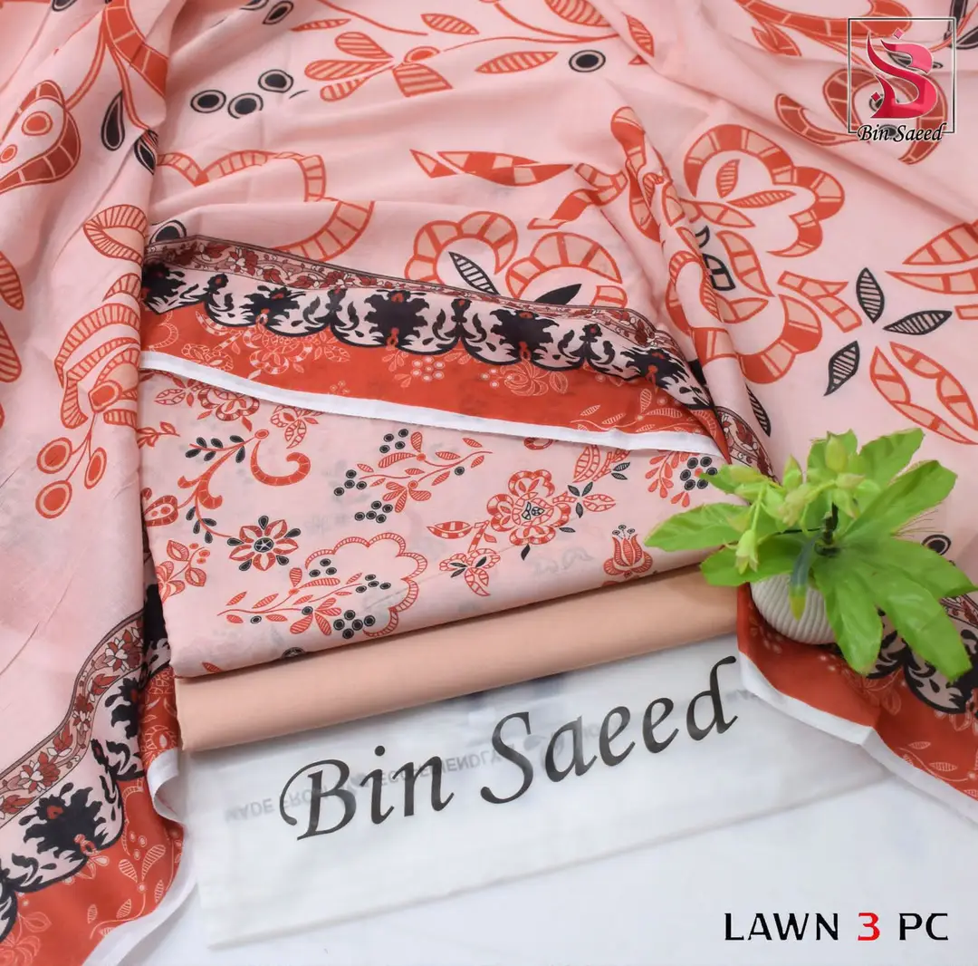Stylish Lawn 3 Pcs Women's Unstitched Digital Print Suit