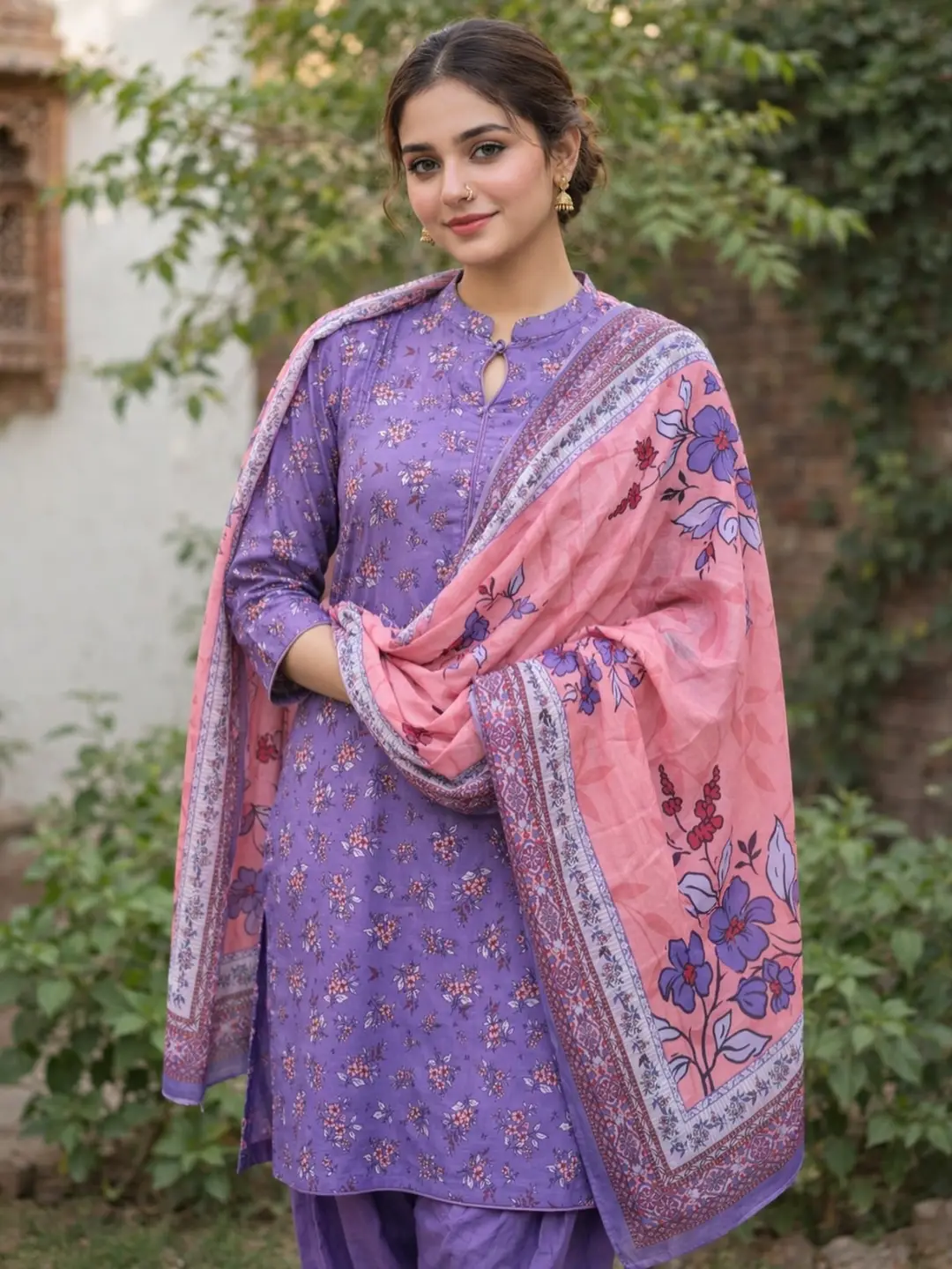 Stylish Lawn 3 Pcs Women's Unstitched Digital Print Suit