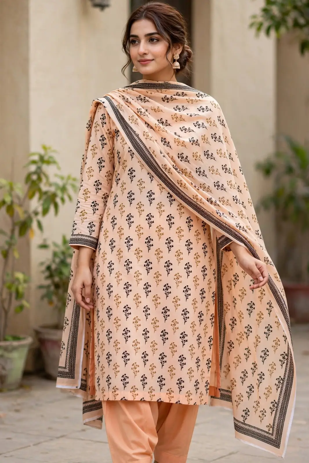 Stylish Lawn 3 Pcs Women's Unstitched Digital Print Suit