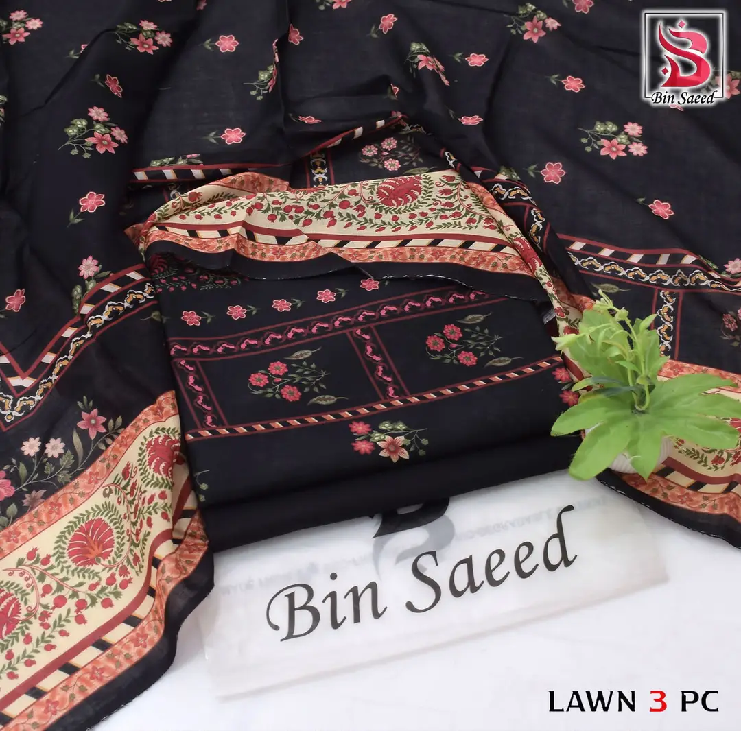 Stylish Lawn 3 Pcs Women's Unstitched Digital Print Suit