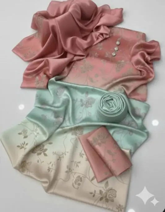 3 Pcs Women's Unstitched Printed Suit