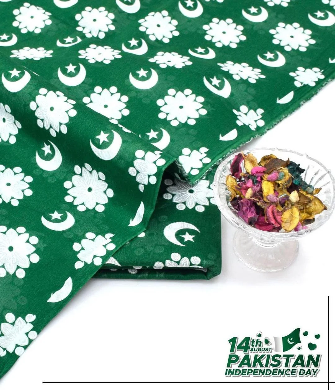2 Pcs Women's Unstitched Digital Print Suit