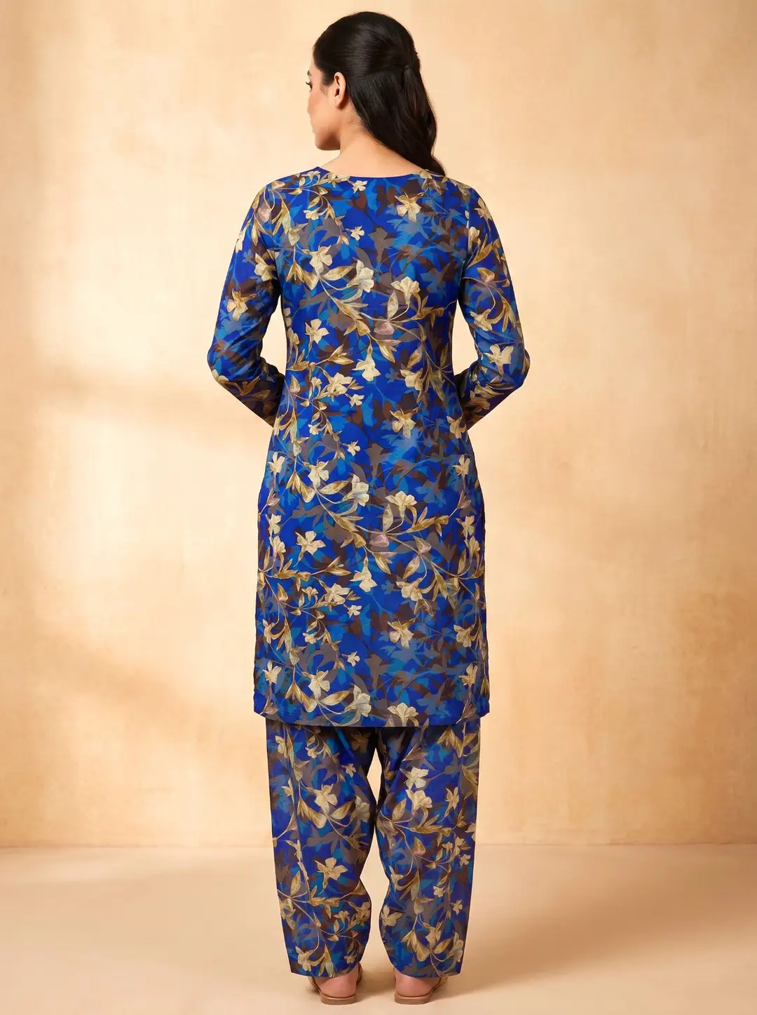 2 Pcs Women's Unstitched Digital Print Suit