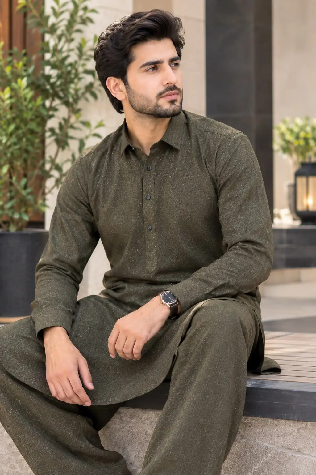 Original Wool Suit for Men | Premium Plain Unstitched Fabric