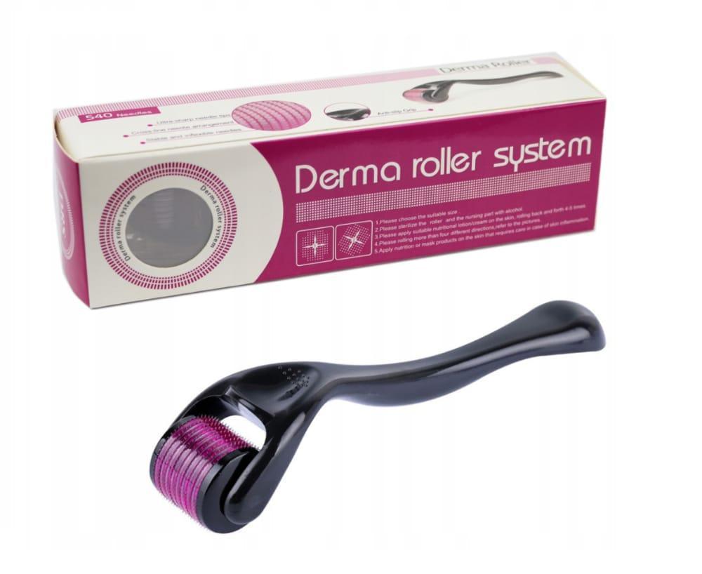 540 Titanium Derma Roller for Home Skin & Hair Care