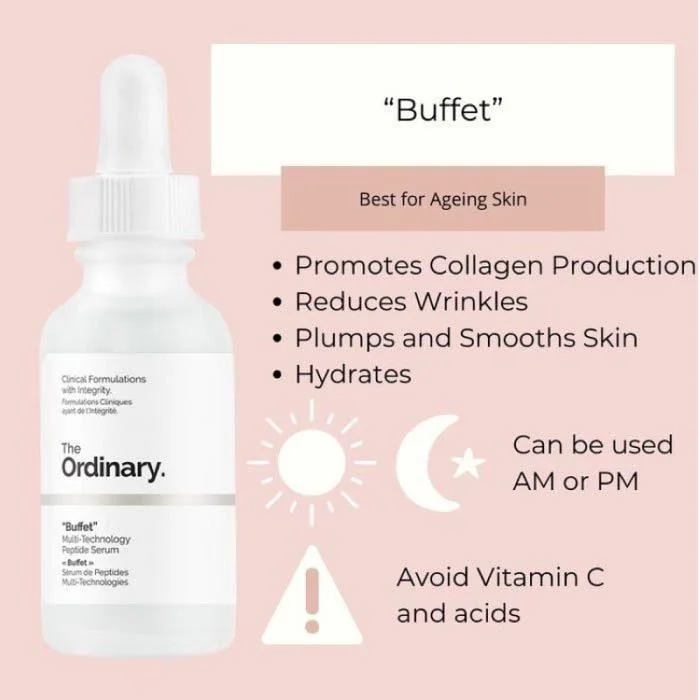 The Ordinary Buffet Peptide Serum 30 Ml