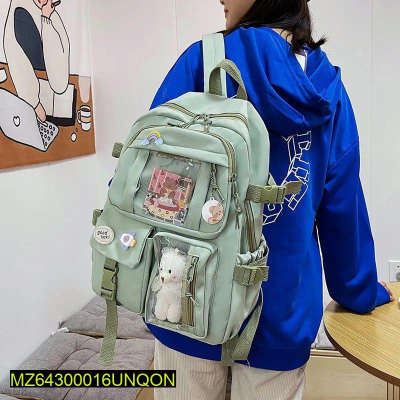 Girl's Nylon Casual Backpack