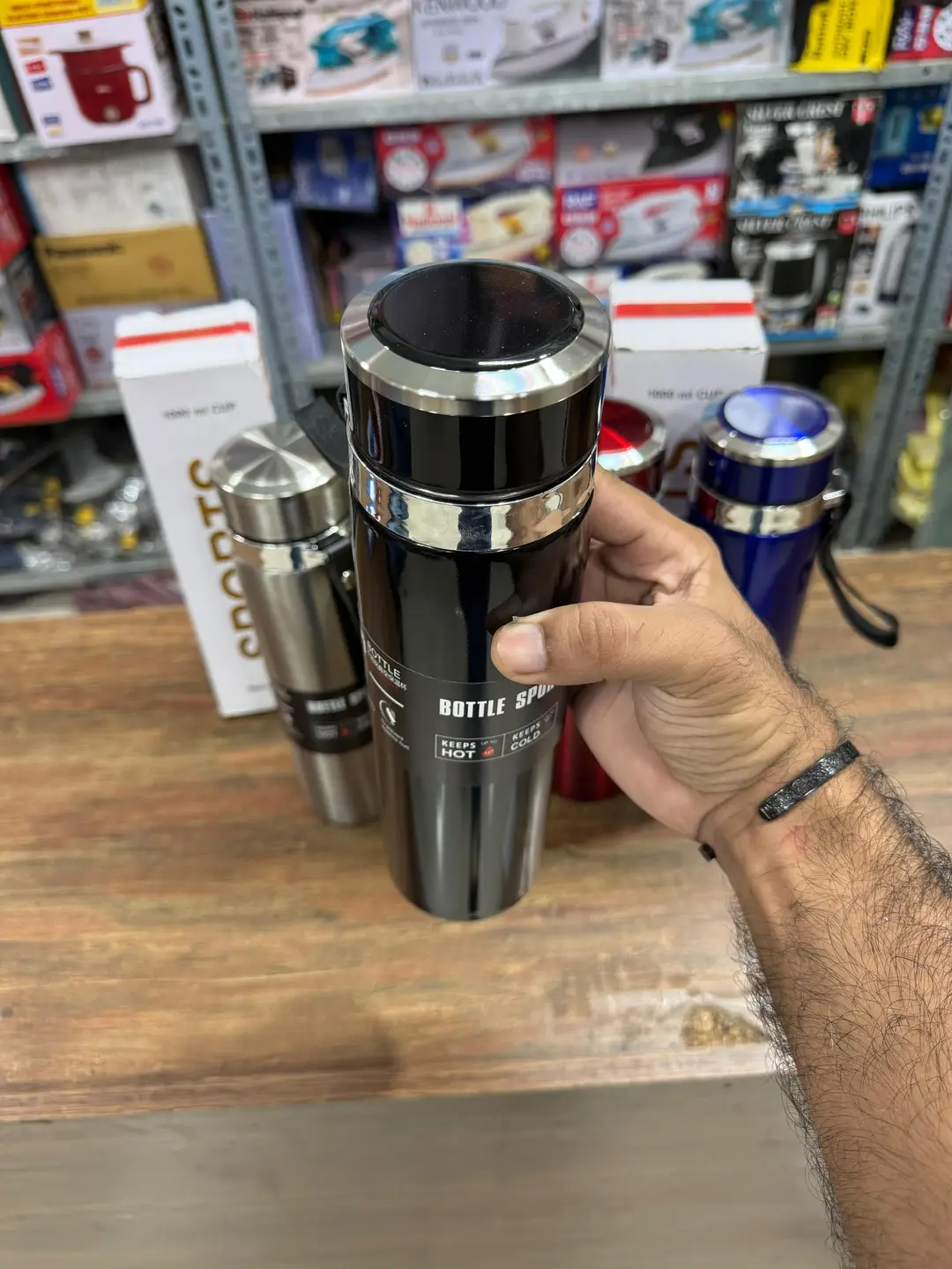 Stain Less Steel Water Bottle Temperature Water Bottle
