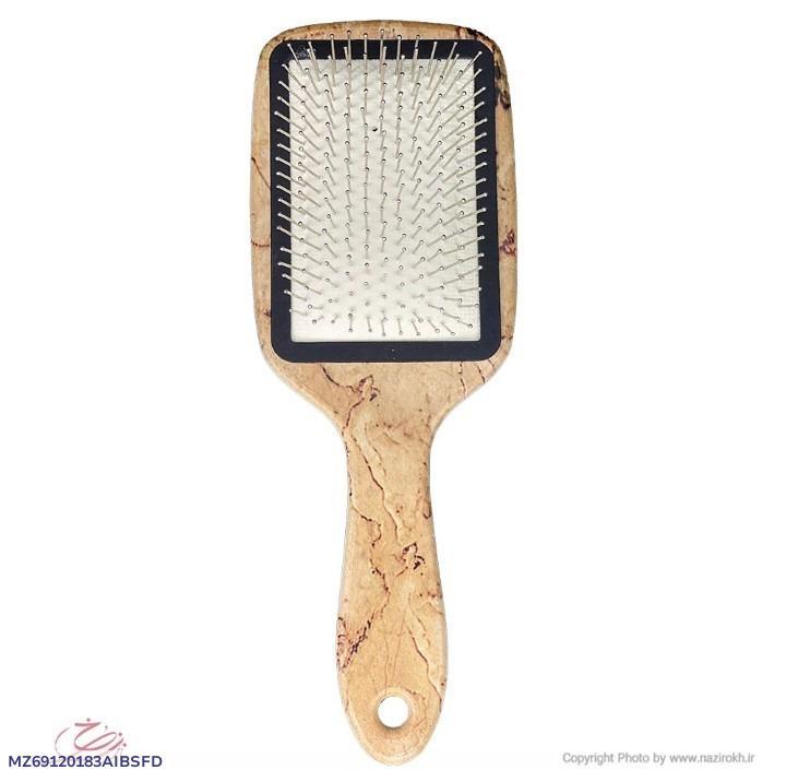 Black Wood Detangler Hair Brush for Daily Use