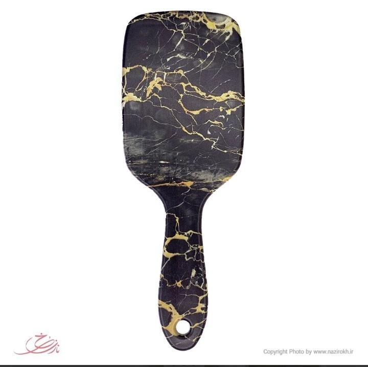 Black Wood Detangler Hair Brush for Daily Use