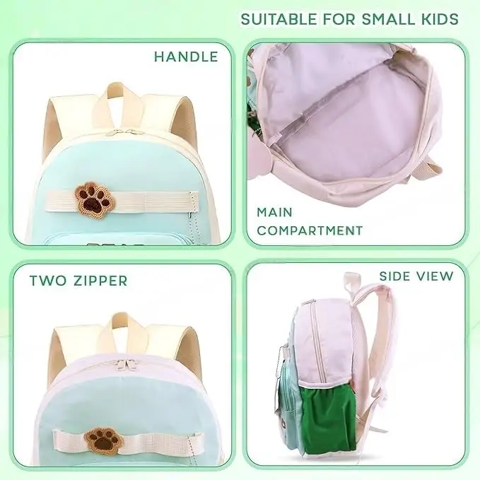 Cute Teddy Bear Theme Backpack  Kids Girls Boys Todlr Bkpack