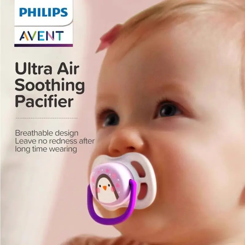 Philips Avent Soothing Pacifier Ultra Air Series Features