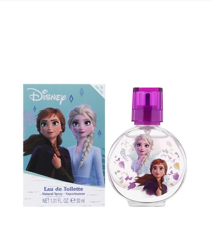 Frozen Character Perfume Bottle for Girls, Purple Cap, Glass Body, Long Lasting