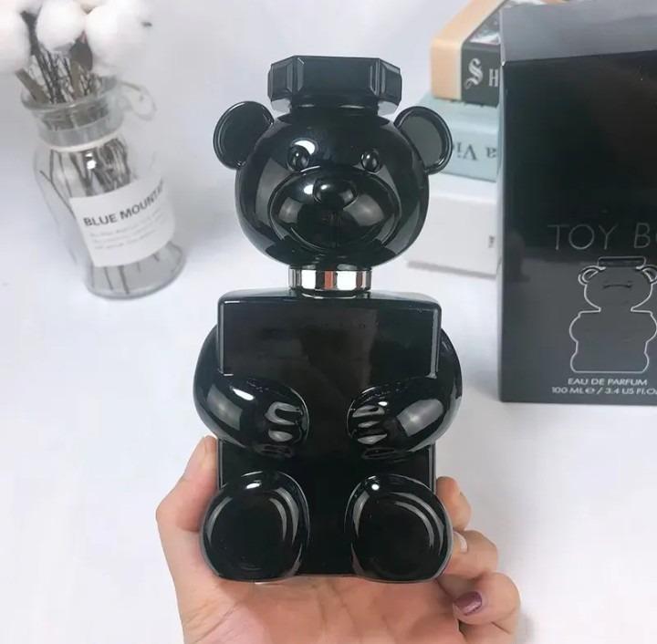 Black Bear Bottle for Kids, 100ml, Fruity Fragrance, Durable, Safe