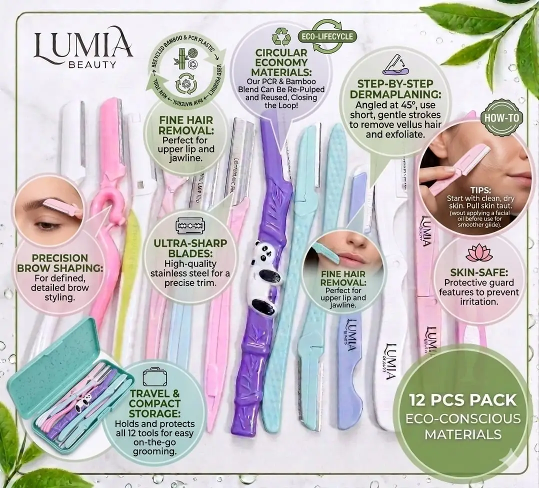 Experience Smooth, hair-free skin Face Razor