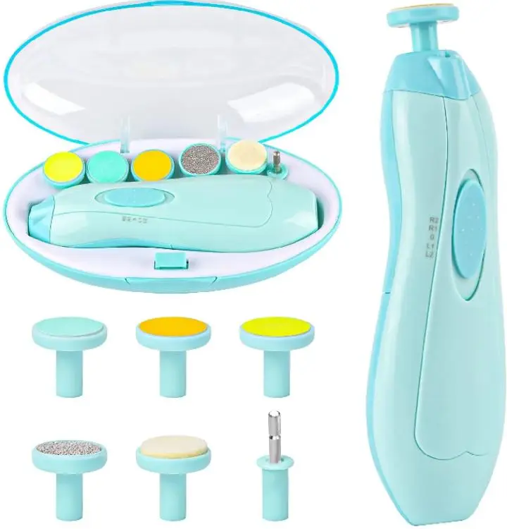 Baby Nail Clippers Safe Electric Baby Nail Trimmer, Baby Nail File Kit Born