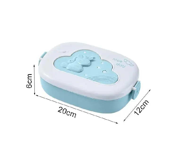RXEZI Bento Box Cute Lunch Box For Compartments Lunchbox School Outdoor Camping Picnic Food Container Portable