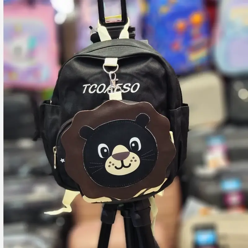 Kids Mini School / Travelling & Picnic Bag Lion Pink