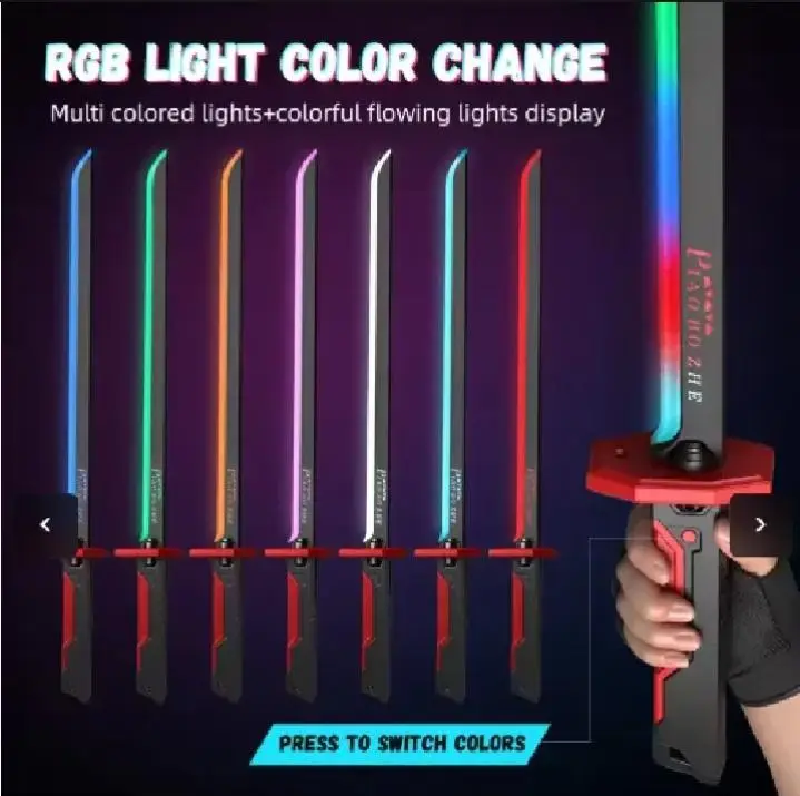 Sparkblade LED Talwar Sword 31.5 Inch Toy Sword with Sparks Smoke and Flash Effects for Boys