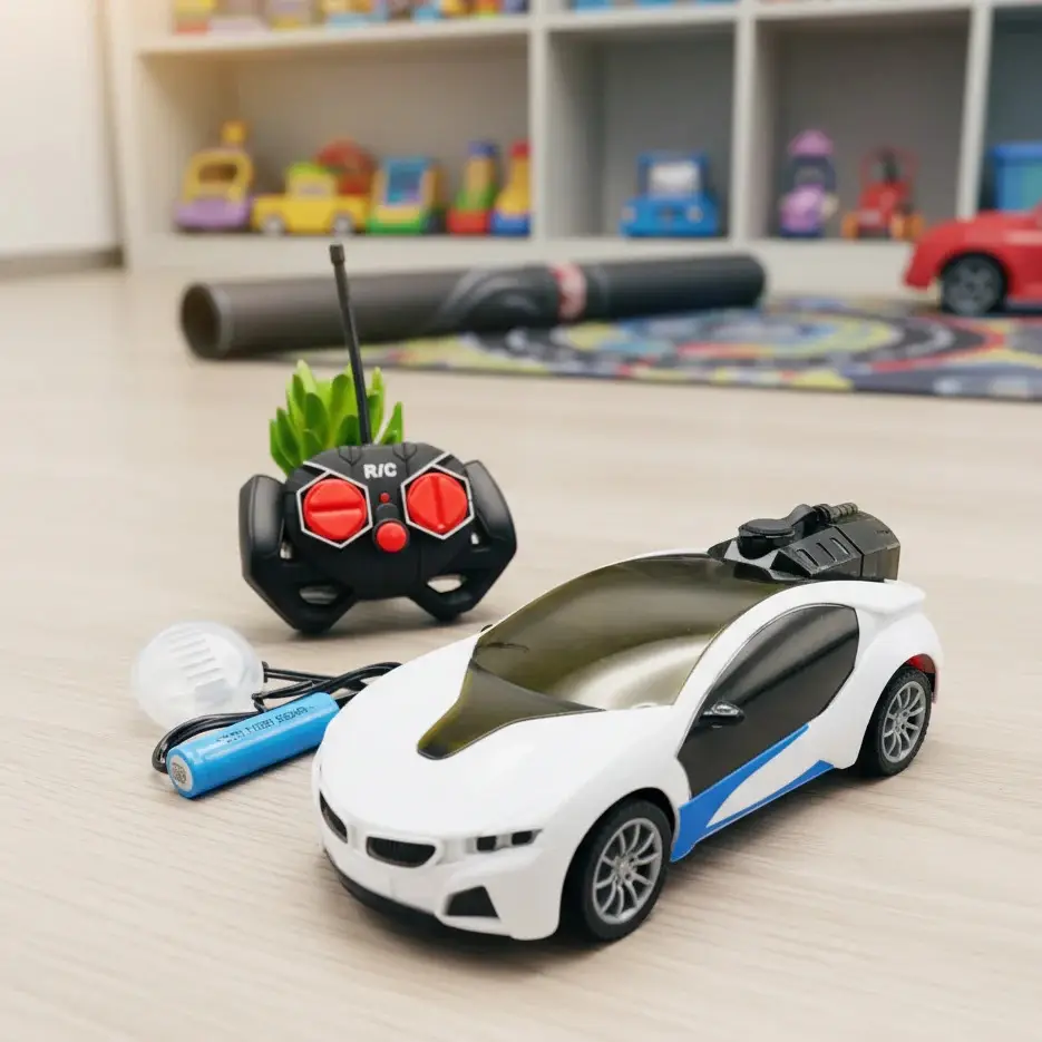 Rechargeable RC Famous Car with 3D Lights & Spray