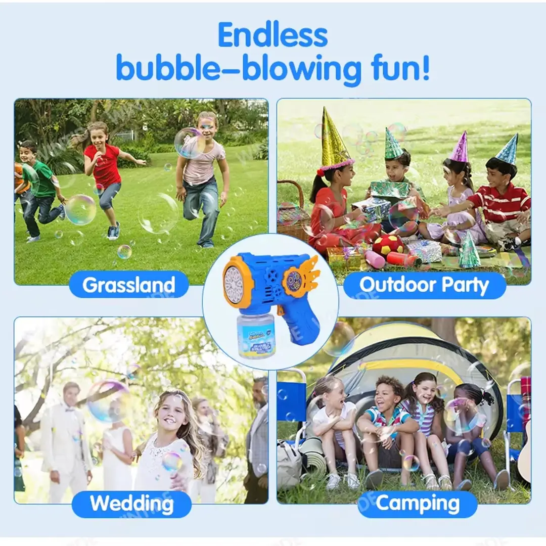 Automatic Bubble Maker Machine Toy for Kids
